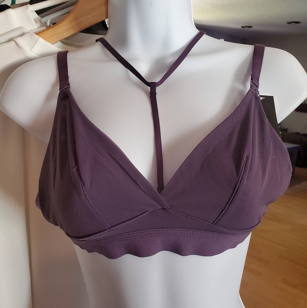 Purple Strappy Bralette